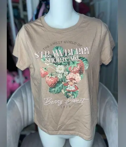 Strawberry shortcake tee Tan Size XL