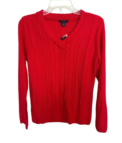 Westbound Cable Front Sweater - Medium