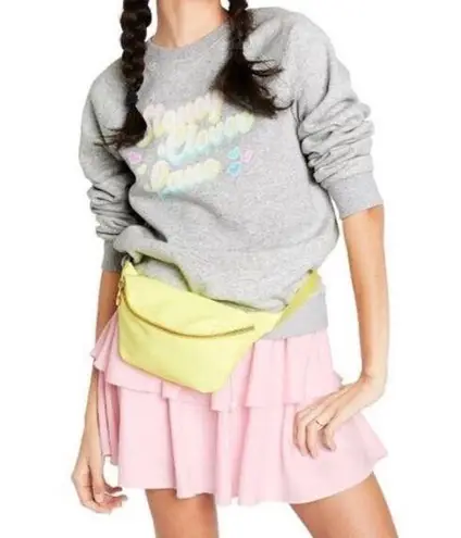 Stoney Clover Lane  for Target Gray Pastel Logo Crewneck Sweatshirt