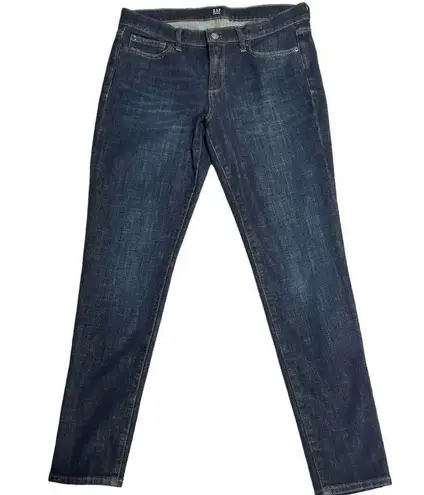 Gap  Dark Wash High Rise True Skinny Jeans Size 30