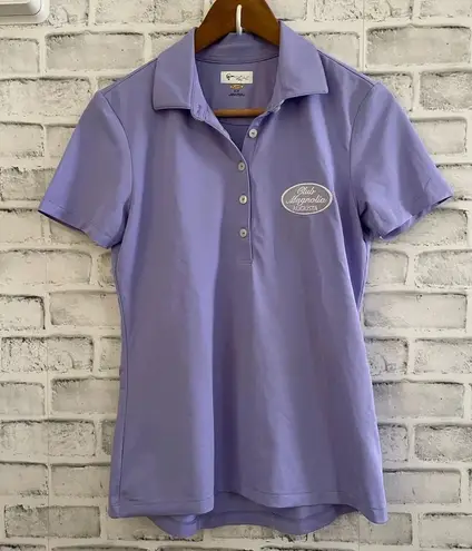 Greg Norman Women’s light purple Club Magnolia golf polo shirt Small
