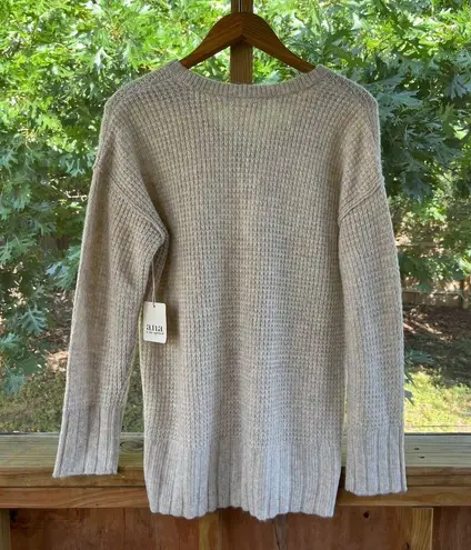 a.n.a . A New Approach Women's Oatmeal Heather Pullover Sweater Size L. NEW