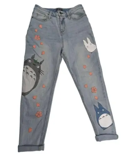 Her Universe Studio Ghibli My Neighbor Totoro Sakura Mom Jeans Anime Manga Light Junior Sz 3
