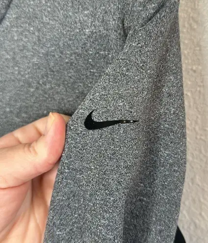 Nike  Therma Fit Gray Zippered Sweater Jacket