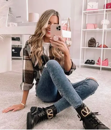 Goodnight Macaroon Plaid Shirt