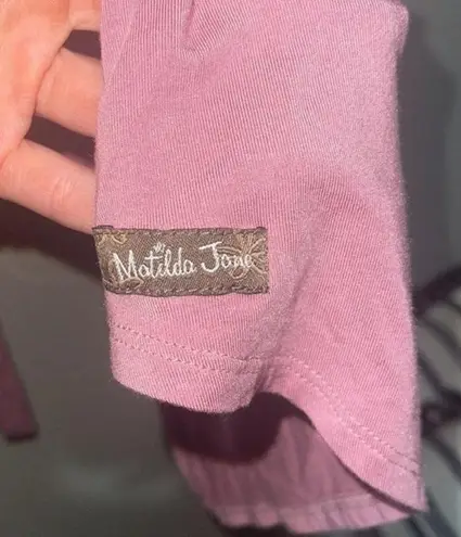 Matilda Jane Secret Garden Tunic Sleeveless Dusty Rose Split Back tank