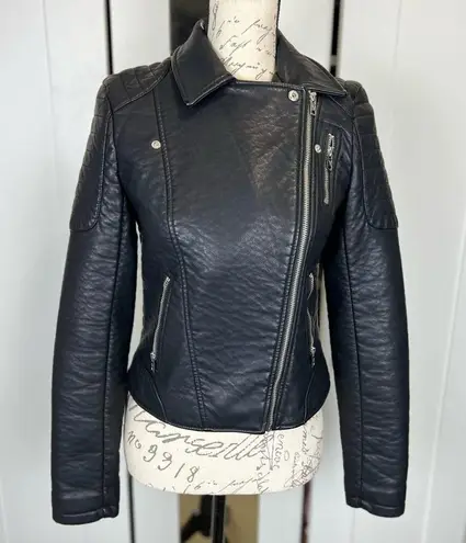 American Eagle  Faux Leather Motorcycle Jacket