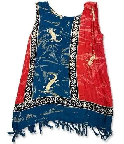 Handmade ⭐️ Tribal Batik Boho Beach Swim
Coverup