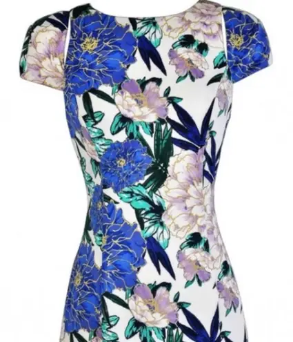 NIKIBIKI Botanical Gardens Floral Print Pencil Dres…