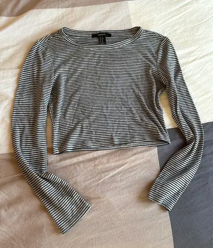 Forever 21 Long Sleeve Crop Top