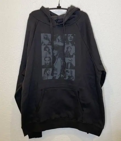 Taylor Swift Gray Official Eras Tour Hooded Pullover Sweatshirt NWOT Sz XL