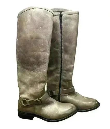 Hinge Dakota Knee High Outer Leather Riding Boots Size 5.5 new
