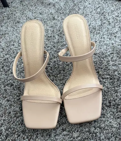 Forever 21 Nude  Heels