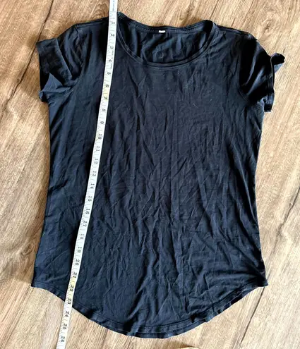 Lululemon  Love Crew III Black Short Sleeve 