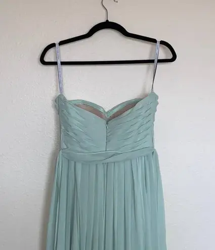 Jenny Yoo Collection Mira Convertable Gown In Sea Foam