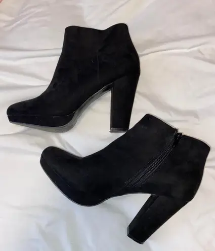 Belk Black Booties