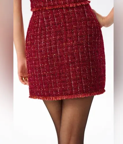 Cider TWEED MIDDLE WAIST
TASSEL MINI SKIRT
