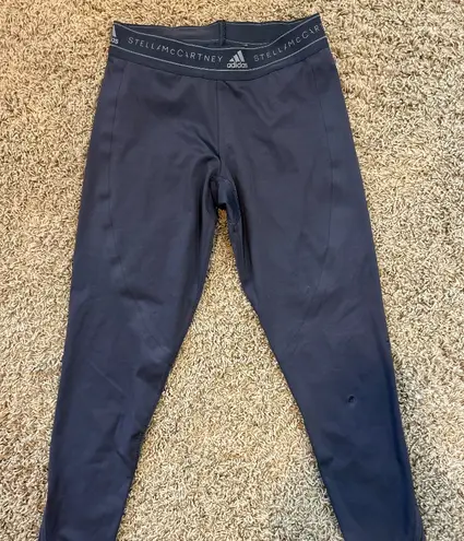 Stella McCartney X Adidas Running Leggings in Gray Women's Size Small