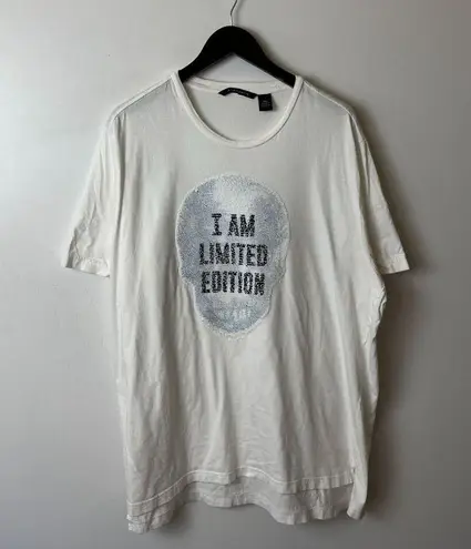 Sean John I Am Limited Edition Skull Floral T Shirt Vintage Y2K Extra Large