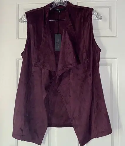 Romeo + Juliet Couture Romeo & Juliet faux suede vest