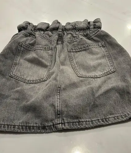 ZARA Jean Skirt