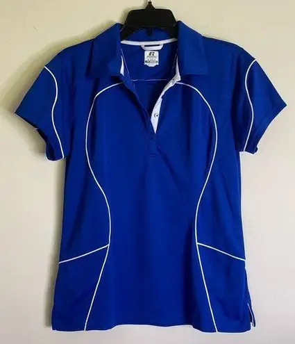 Russell Athletic Russell Polo Dri Power Blue Small