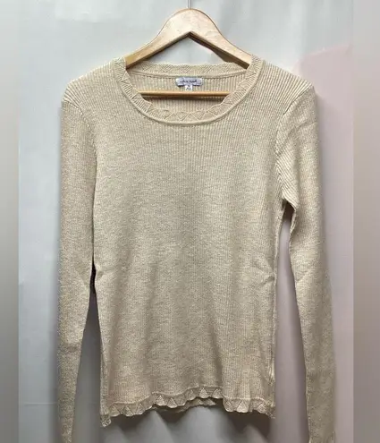 White Birch  ribbed sweater. XL thumbnail 9