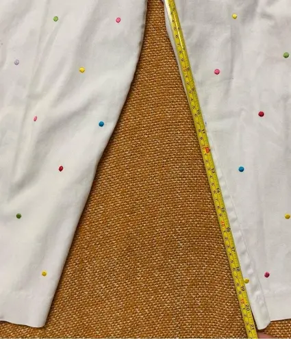 Vintage Polka Dot Capri Pants Size 10P