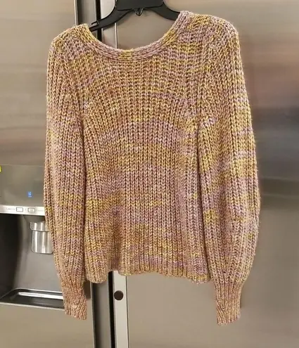 Ba&sh 💕💕 Gilet Haili Reversible Cardigan Sweater ~ Jaune Knit Small US 6 - Image 14