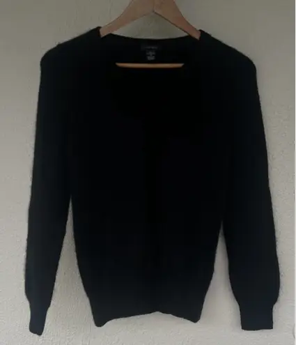 Y2K Only Mine Sweater Women's XS 2 Ply Cashmere Black V