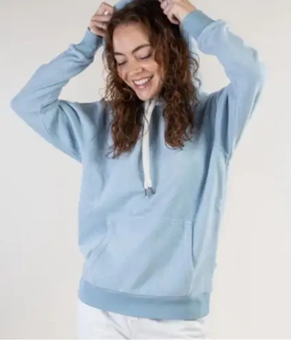 Feat Blanket Blend Blue Hoodie