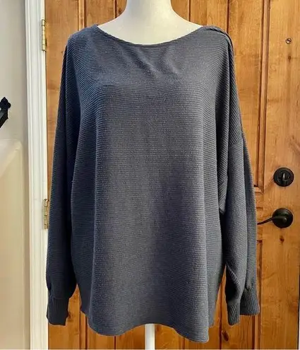 Lucky Brand  plus size scoop neck pullover, size approx 2XL