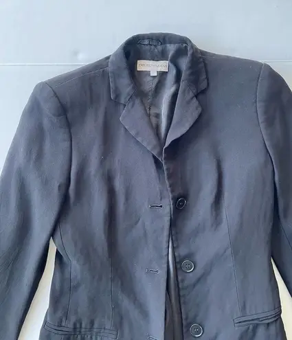 Emporio Armani Vintage Blazer Navy Blue Size 2