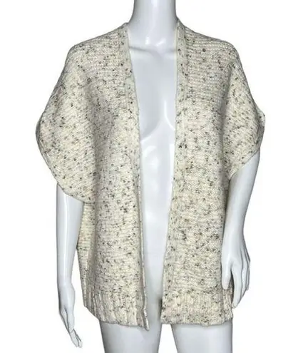 Universal Threads Universal Thread Sweater One Size Cream Multicolor Speckled Open Cardigan Shrug