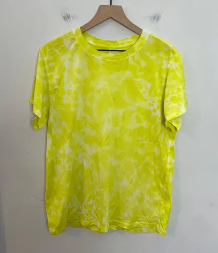 Lululemon - All Yours Cotton T-Shirt Tie Dye Marmoleado Tie Dye Highlight Yellow