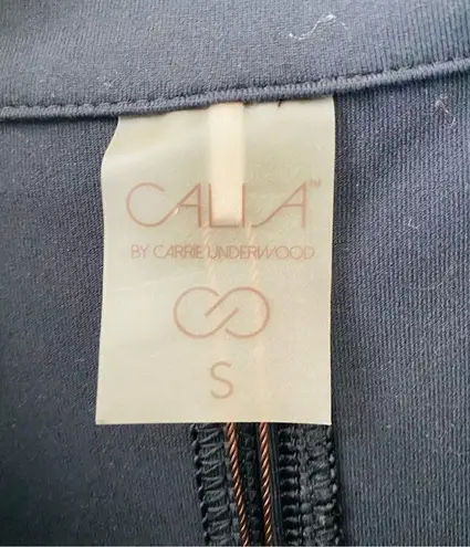 CALIA by Carrie Underwood Active Wear Zip Up Jacket Black Sz Small