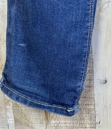 Evermore Denim Size XL Maternity Dark Blue Denim Jeans with Front Coin P…