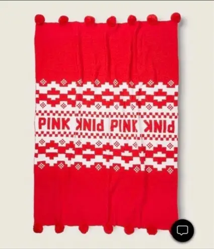 PINK - Victoria's Secret NWT Victoria’s Secret PINK Sherpa Blanket 