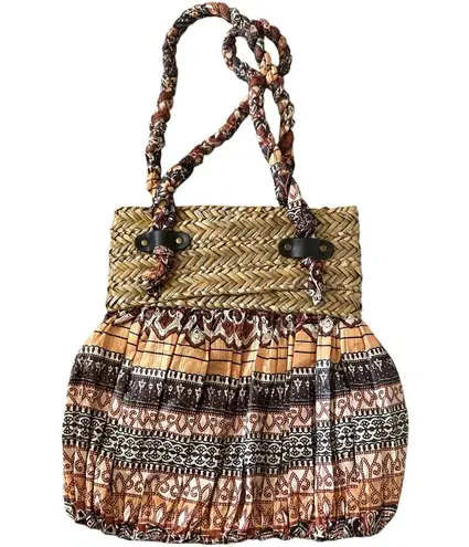 Sun N Sand Marrakech Purse Bohemian Beach Bag Brown
