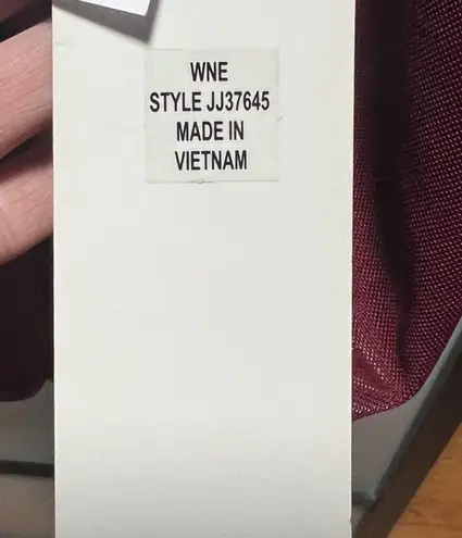 Julia Jordan Women Red Evening Faux Wrap Dress, New with Tags