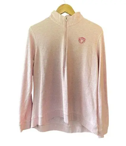 Peter Millar  Women's Quarter Zip Golf Country Club Quarter Zip Pink Size XL