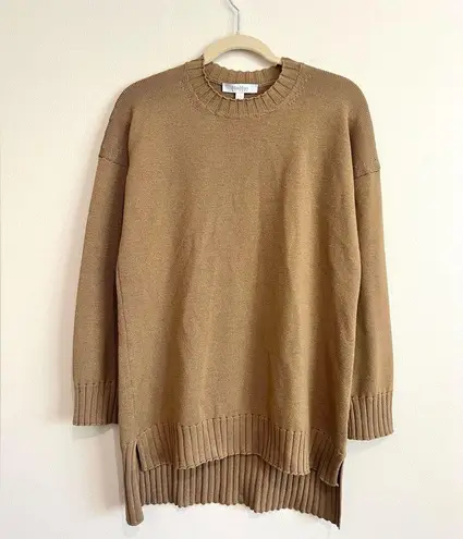 Max Mara Leisure Giorno Sweater Tan Wool Size Large