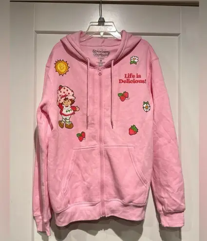 Strawberry Shortcake Zip Up Hooded Sweatshirt Size undefined