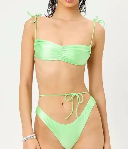 frankie's bikinis Frankies Bikini x Naomi Green Top