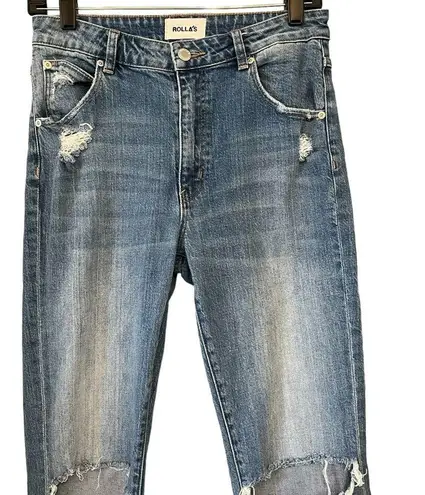 Rolla's Rolla’s (from Free People) Miller Mid High Rise Slim Jeans, Sz 28