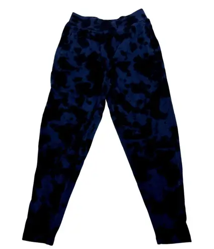 525 America Tie Dye Dip Dye French Terry One Shoulder Top & Joggers Indigo M Blue Size M