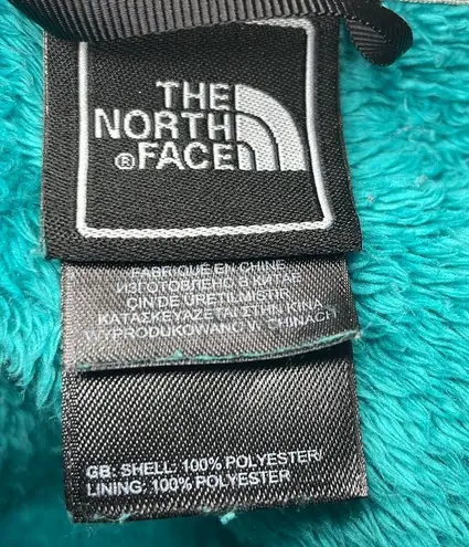 The North Face - Osito Fleece Jacket in Teal Blue- Size Medium