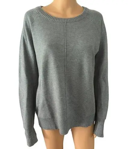 Max & Mia Storm Blue Relaxed Fit Crewneck Pullover Sweater Women’s Size Small