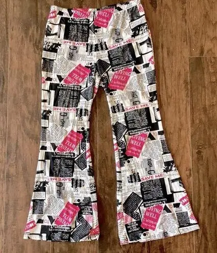 Say Anything Flare Retro Pants