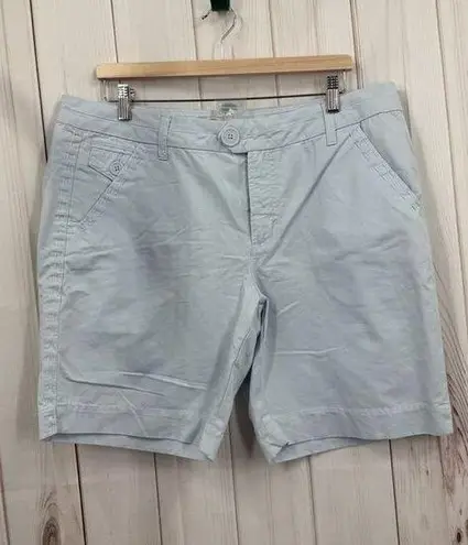 Bob Timberlake Women’s 16 Blue 100% Cotton Shorts New